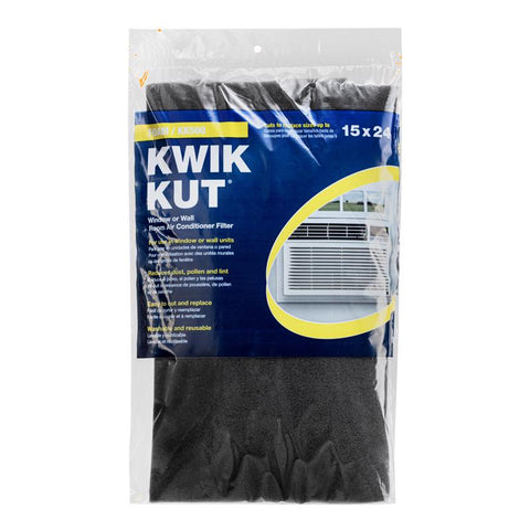 NaturalAire 15 in. W X 24 in. H X 1/4 in. Polyester 1 MERV Air Conditioner Filter 1 pk (Pack of 24)