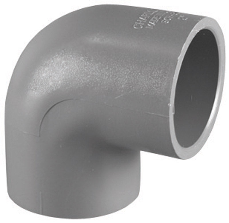 Charlotte Pipe Schedule 80 1 in. Slip X 1 in. D Slip PVC Elbow 1 pk (Pack of 10)