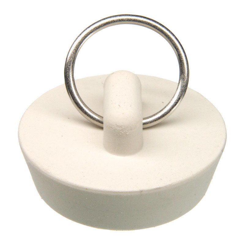 Danco 1-1/4 in. White Rubber Sink Stopper (Pack of 5)