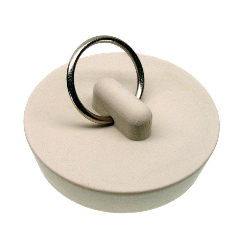 Danco 1-5/8 in. White Rubber Sink Stopper (Pack of 5)