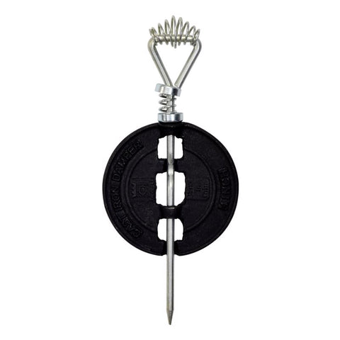 Imperial 3 in. D Cast Iron Damper