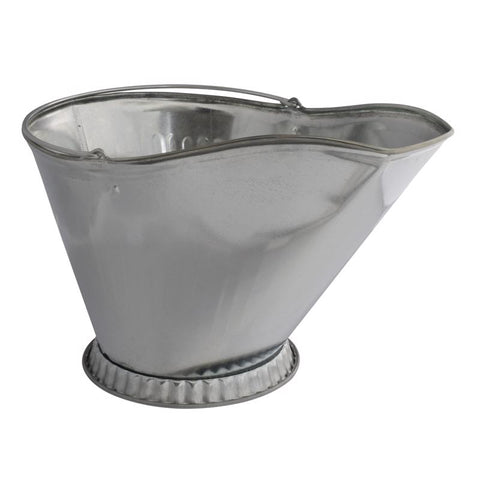Imperial Silver Galvanized Steel Coal Hod (Pack of 6)