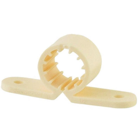 Sioux Chief EZGlide 3/4 in. Natural Plastic Pipe Clamps