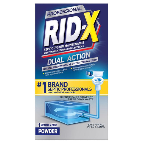 RID-X Powder Septic System Treatment 9.8 oz (Pack of 12)