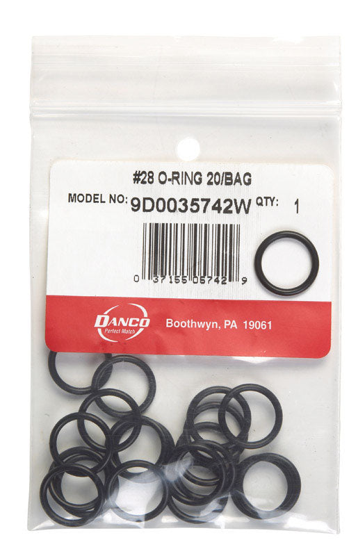 Danco 5/8 in. D X 1/2 in. D #28 Rubber O-Ring 1 pk