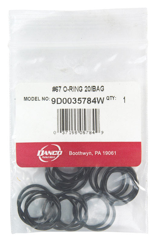 Danco 13/16 in. D X 5/8 in. D #67 Rubber O-Ring 1 pk