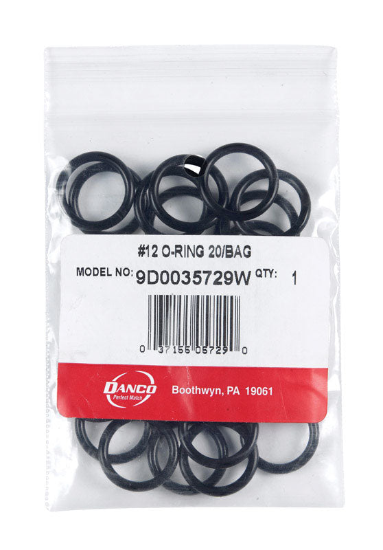 Danco 13/16 in. D X 5/8 in. D #12 Rubber O-Ring 1 pk
