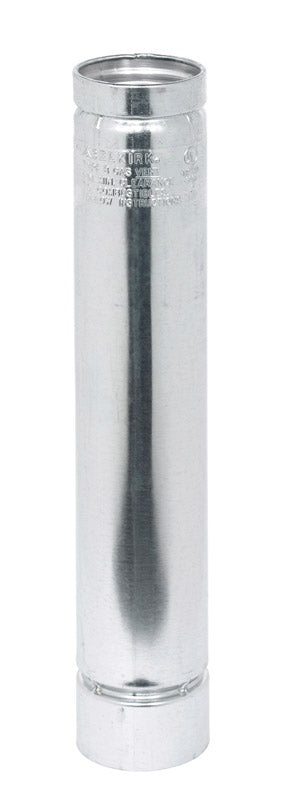Selkirk 3 in. D X 18 in. L Aluminum Round Gas Vent Pipe (Pack of 6)
