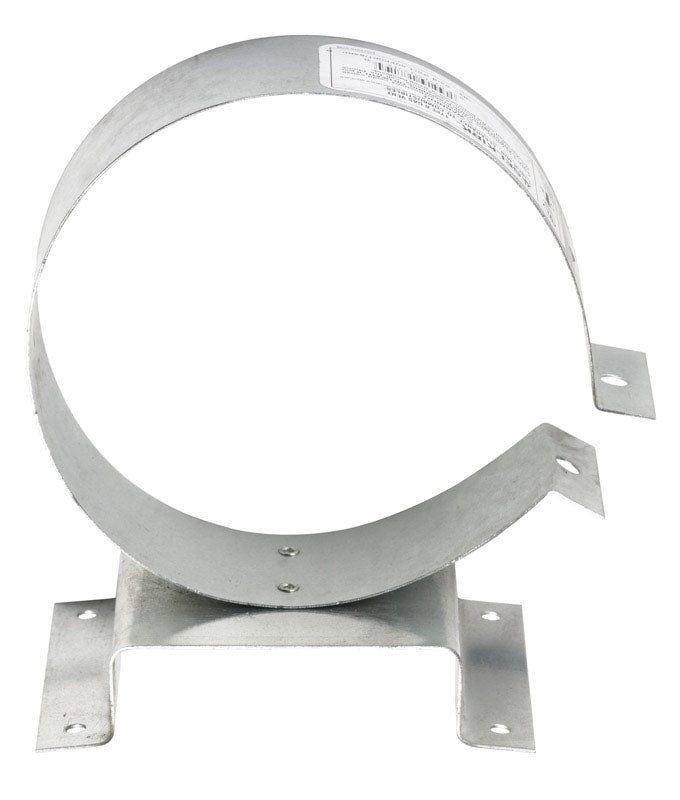 Kit de soporte de pared para tubo de estufa de aluminio/acero galvanizado Selkirk de 5 pulg.