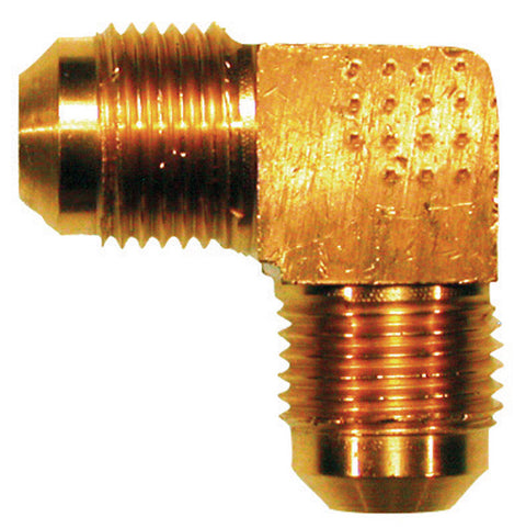 JMF Company 1/2 in. Flare X 1/2 in. D Flare Brass Elbow (Pack of 2)