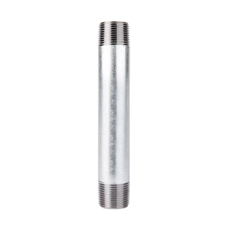 STZ Industries 1/8 in. MIP each X 1/8 in. D MIP Galvanized Steel 6 in. L Nipple (Pack of 5)