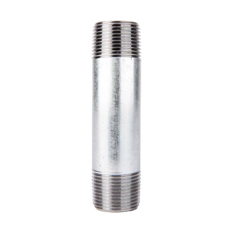 STZ Industries 1/4 in. MIP each X 1/4 in. D MIP Galvanized Steel 4 in. L Nipple (Pack of 5)