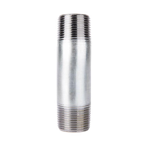 STZ Industries 1/4 in. MIP each Galvanized Steel 4-1/2 in. L Nipple (Pack of 5)