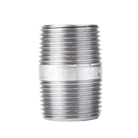 STZ Industries 3/8 in. MIP each X 3/8 in. D MIP Galvanized Steel 1-1/2 in. L Nipple (Pack of 5)