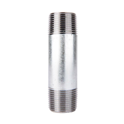 STZ Industries 3/8 in. MIP each X 3/8 in. D MIP Galvanized Steel 3-1/2 in. L Nipple (Pack of 5)