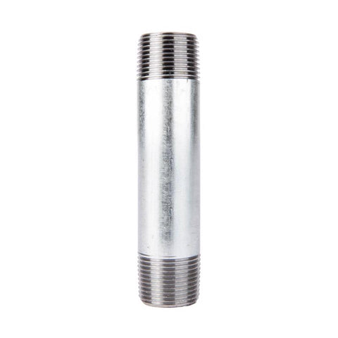 STZ Industries 3/8 in. MIP each X 3/8 in. D MIP Galvanized Steel 4-1/2 in. L Nipple (Pack of 5)