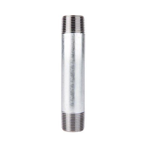 STZ Industries 3/8 in. MIP each X 3/8 in. D MIP Galvanized Steel 5 in. L Nipple (Pack of 5)