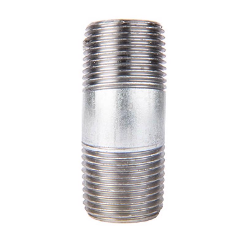 STZ Industries 1/2 in. MIP each X 1/2 in. D MIP Galvanized Steel 2 in. L Nipple (Pack of 5)
