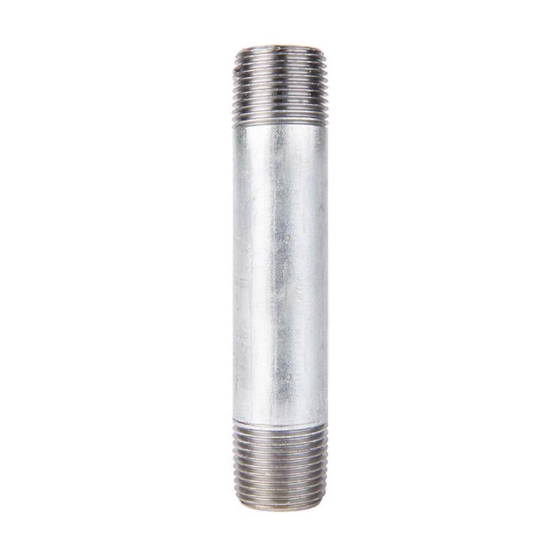 STZ Industries 1/2 in. MIP each X 1/2 in. D MIP Galvanized Steel 4 in. L Nipple (Pack of 5)