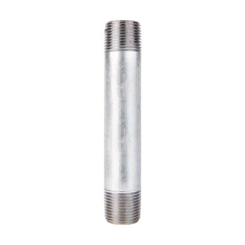 STZ Industries 1/2 in. MIP each X 1/2 in. D MIP Galvanized Steel 4-1/2 in. L Nipple (Pack of 5)
