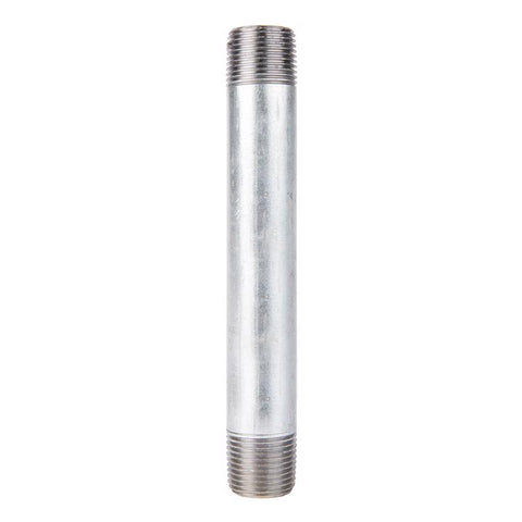 STZ Industries 1/2 in. MIP each X 1/2 in. D MIP Galvanized Steel 5-1/2 in. L Nipple (Pack of 5)