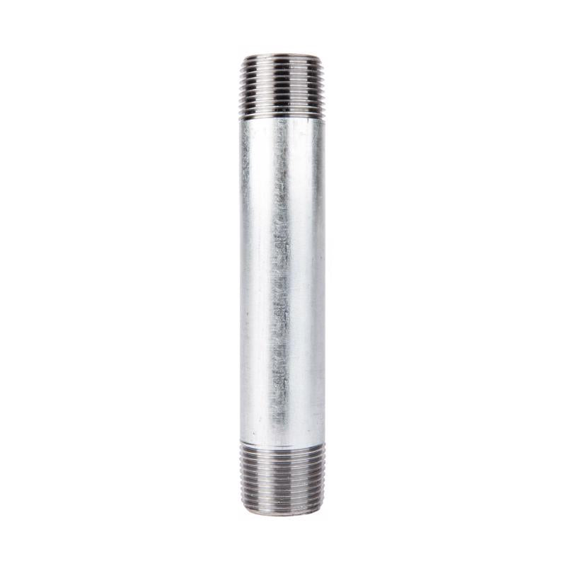 STZ Industries 3/4 in. MIP each X 3/4 in. D MIP Galvanized Steel 5-1/2 in. L Nipple (Pack of 5)