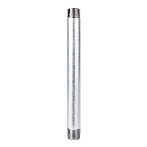 STZ Industries 3/4 in. MIP each X 3/4 in. D MIP Galvanized Steel 10 in. L Nipple