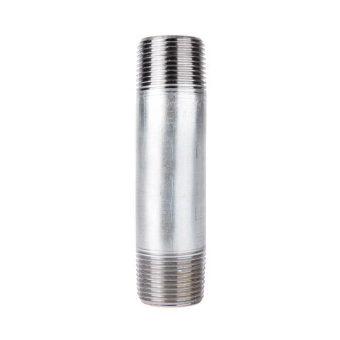 STZ Industries 1 in. MIP each X 1 in. D MIP Galvanized Steel 5 in. L Nipple (Pack of 5)