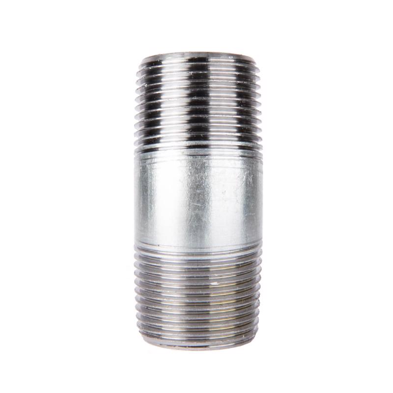 STZ Industries 2 in. MIP each X 2 in. D MIP Galvanized Steel 3 in. L Nipple