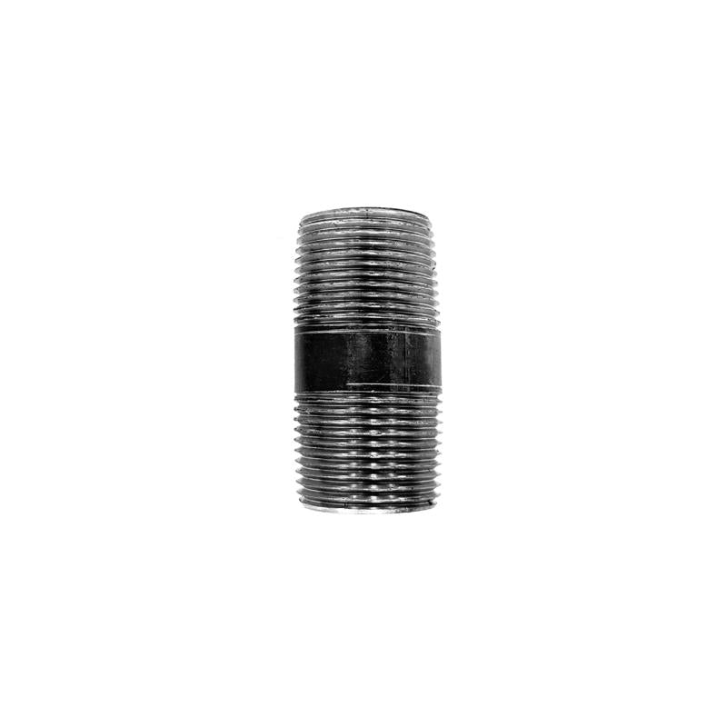 STZ Industries 3/4 in. MIP each X 3/4 in. D MIP Black Steel 2 in. L Nipple (Pack of 5)
