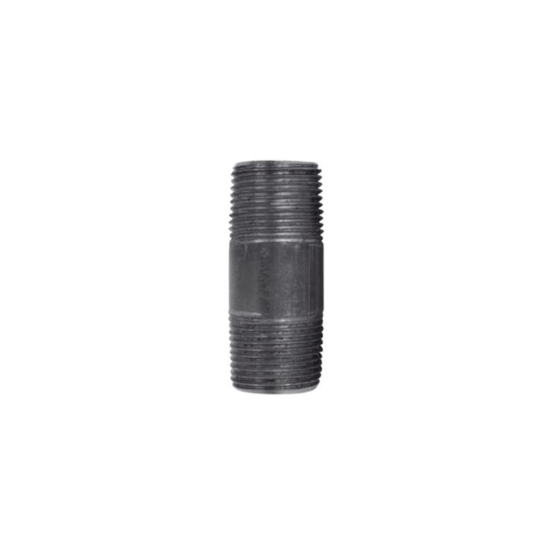 STZ Industries 3/4 in. MIP each X 3/4 in. D MIP Black Steel 2-1/2 in. L Nipple (Pack of 5)
