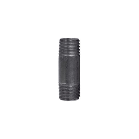 STZ Industries 3/4 in. MIP each X 3/4 in. D MIP Black Steel 3 in. L Nipple (Pack of 5)