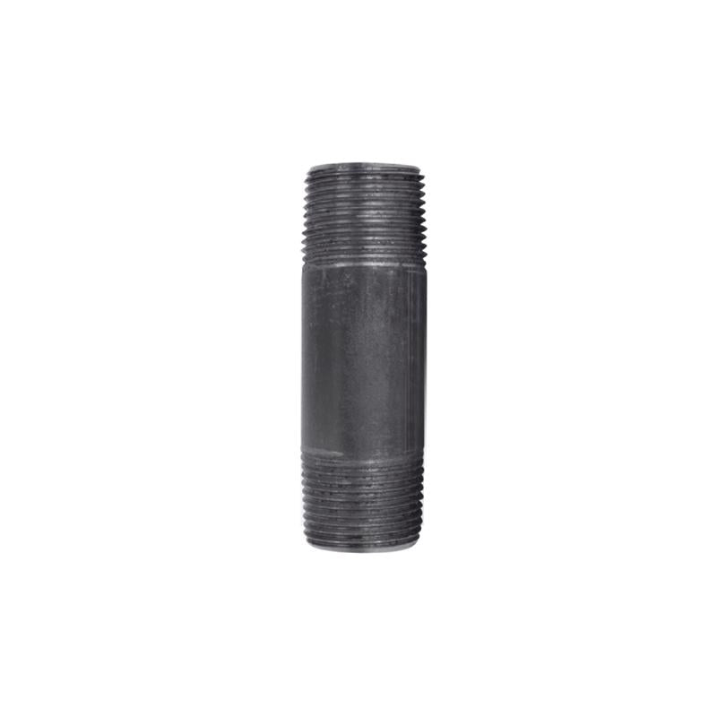 STZ Industries 3/4 in. MIP each X 3/4 in. D MIP Black Steel 3-1/2 in. L Nipple (Pack of 5)