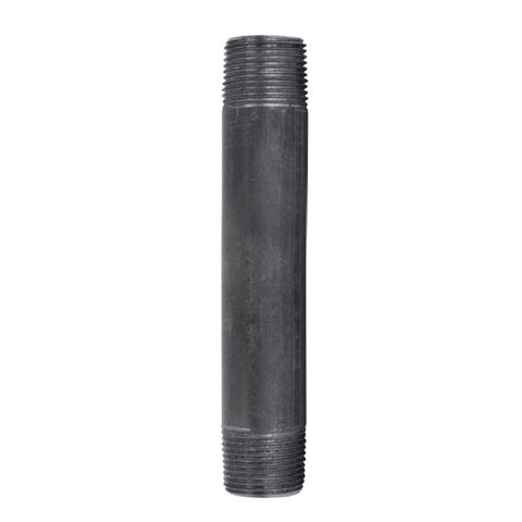 STZ Industries 3/4 in. MIP each X 3/4 in. D MIP Black Steel 5-1/2 in. L Nipple (Pack of 5)