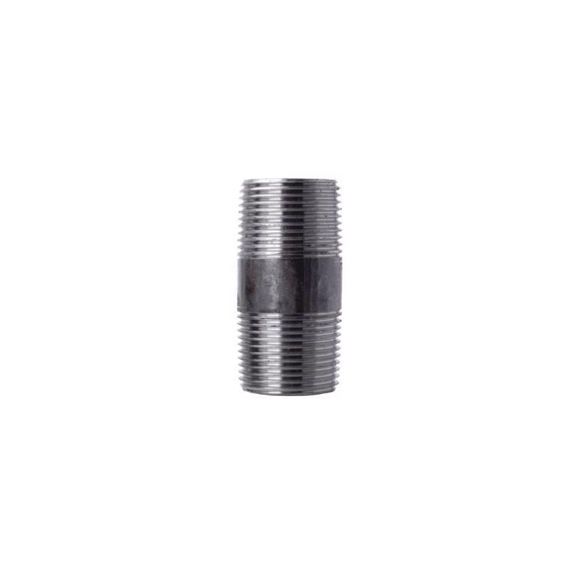STZ Industries 1 in. MIP each X 1 in. D MIP Black Steel 2-1/2 in. L Nipple (Pack of 5)