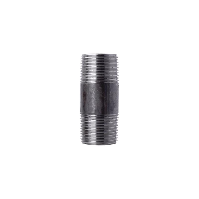 STZ Industries 1 in. MIP each X 1 in. D MIP Black Steel 3 in. L Nipple (Pack of 5)