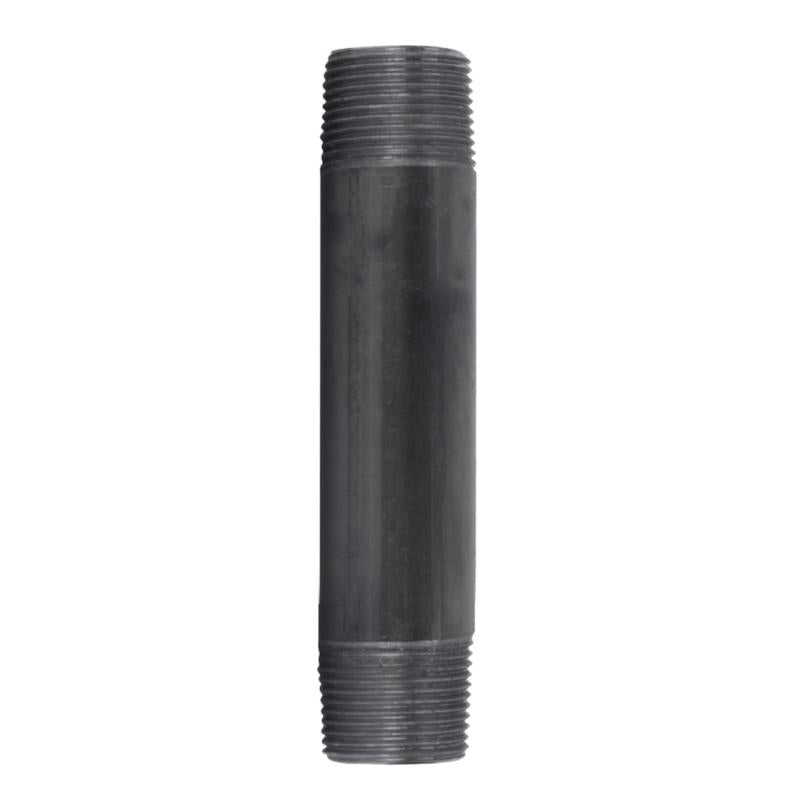 STZ Industries 1 in. MIP each X 1 in. D MIP Black Steel 6 in. L Nipple (Pack of 5)
