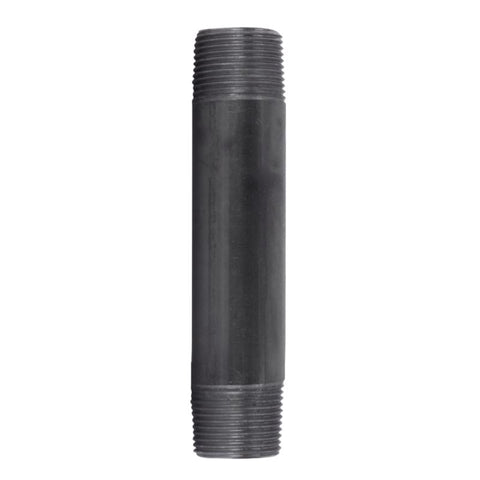 STZ Industries 1 in. MIP each X 1 in. D MIP Black Steel 6 in. L Nipple (Pack of 5)