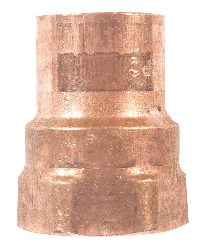 NIBCO 1 in. Copper X 1 in. D FTP Copper Pipe Adapter 1 pk
