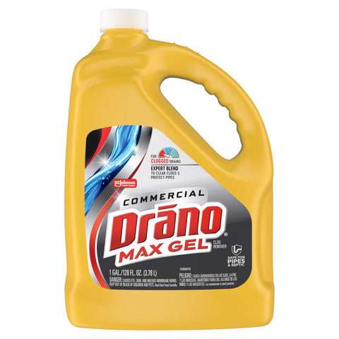 Drano Gel Clog Remover 128 oz (Pack of 4)