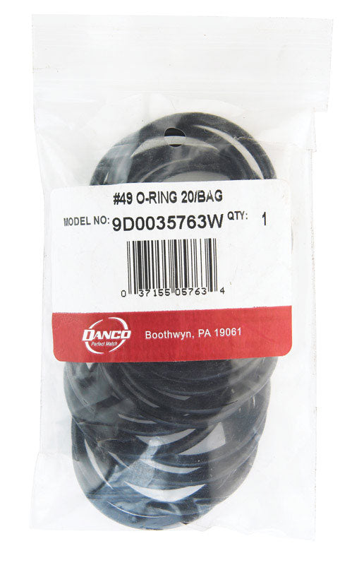 Danco 1-7/8 in. D X 1-5/8 in. D #49 Rubber O-Ring 1 pk