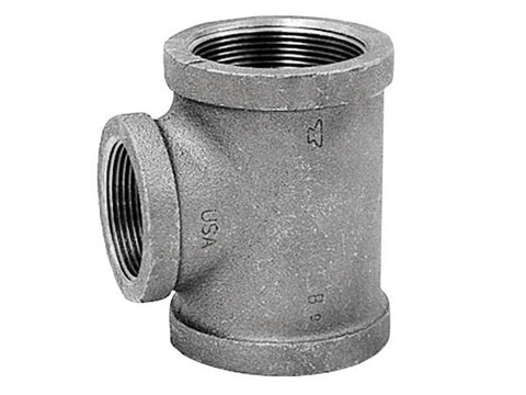 Anvil 1/2 in. FPT X 3/4 in. D FPT 3/4 in. D FPT Galvanized Malleable Iron Reducing Tee