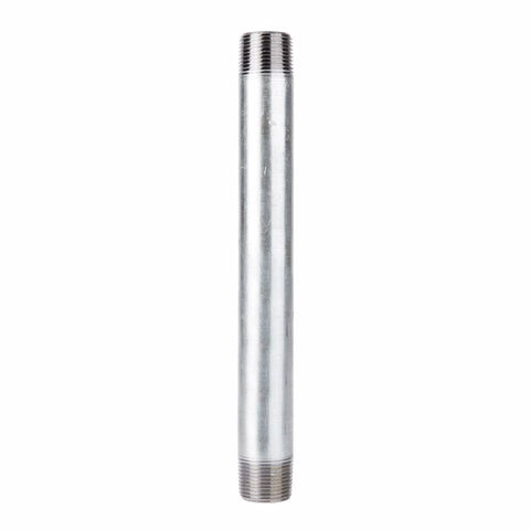 STZ Industries 1 in. MIP each X 1 in. D MIP Galvanized Steel 11 in. L Nipple