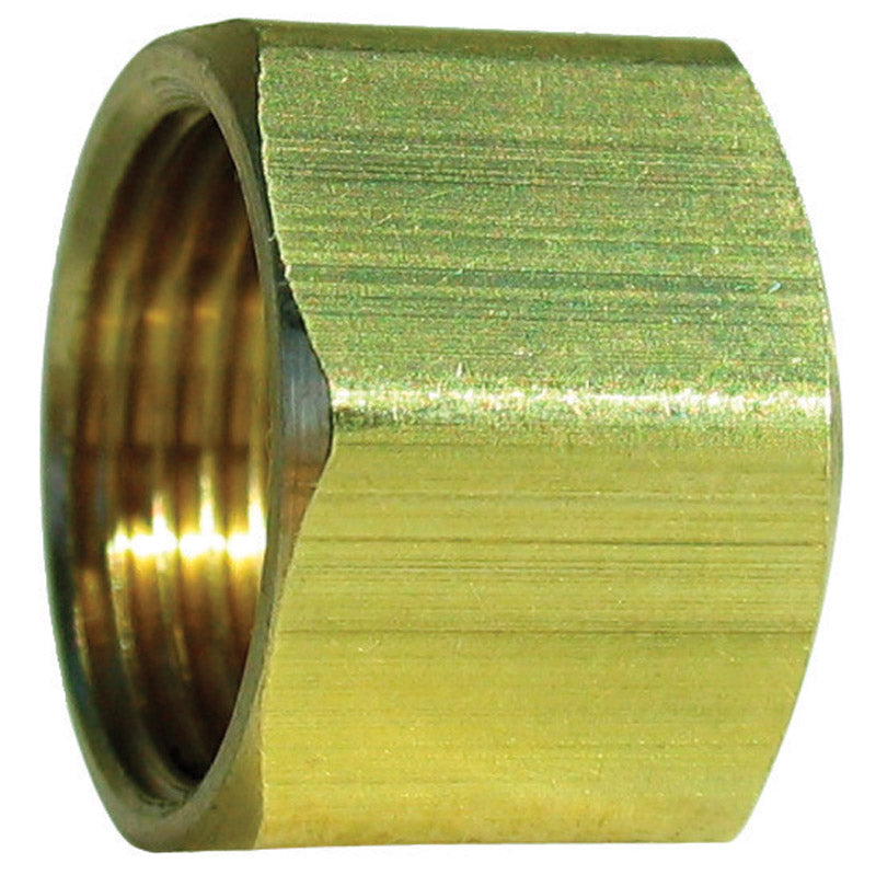 JMF Company 3/4 in. Compression Brass Nut (Pack of 5)