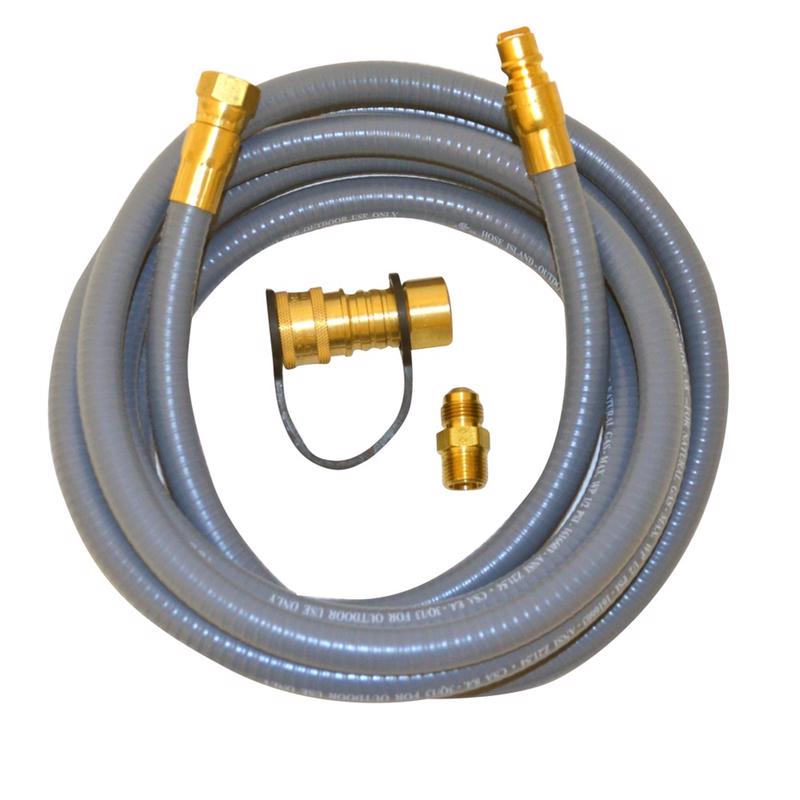 Mr. Heater 3/8 in. D X 3/8 in. D X 12 ft. L Rubber Hose Assembly