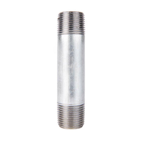 STZ Industries 1/8 in. MIP each X 1/8 in. D MIP Galvanized Steel 3-1/2 in. L Nipple (Pack of 5)