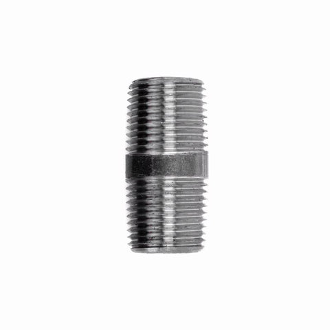 STZ Industries 1/8 in. MIP each X 1/8 in. D MIP Black Steel 1-1/2 in. L Nipple (Pack of 5)