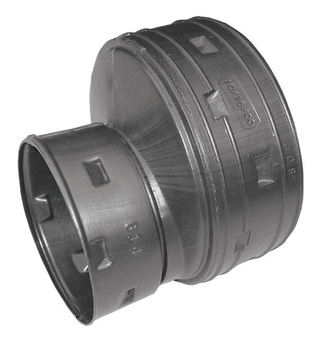 Advanced Drainage Systems 3 in. Snap X 4 in. D Snap Polyethylene 4-1/2 in. Coupler 1 pk