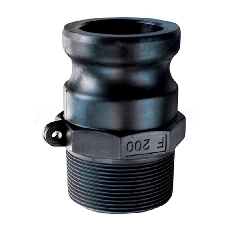 Abbott Rubber Polypropylene 1-1/2 in. D X 1-1/2 in. D Male Adapter 1 pk