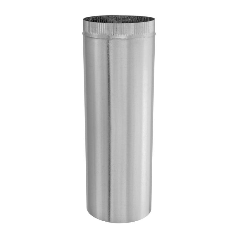 Imperial 8 in. D X 24 in. L Galvanized Steel Furnace Pipe (Pack of 10)